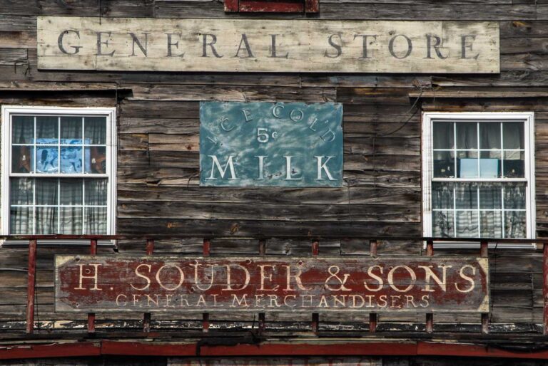 Photo of H. Souder & Son's General Store in Grabill, Indiana